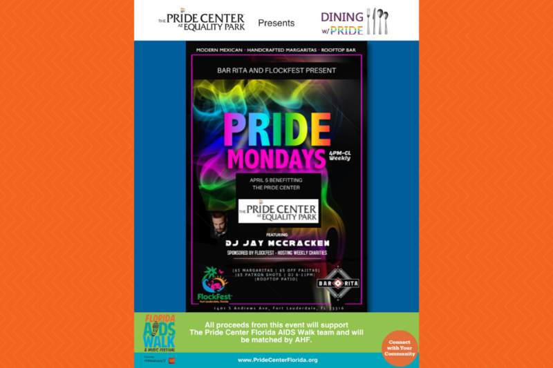 Bar Rita Dining with Pride April 5